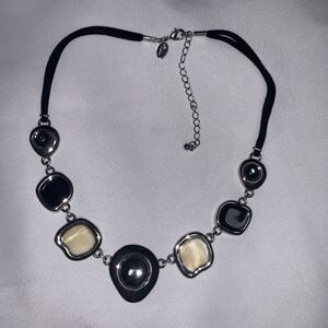 Lia Sophia Milky Way Necklace EUC 16"-19"